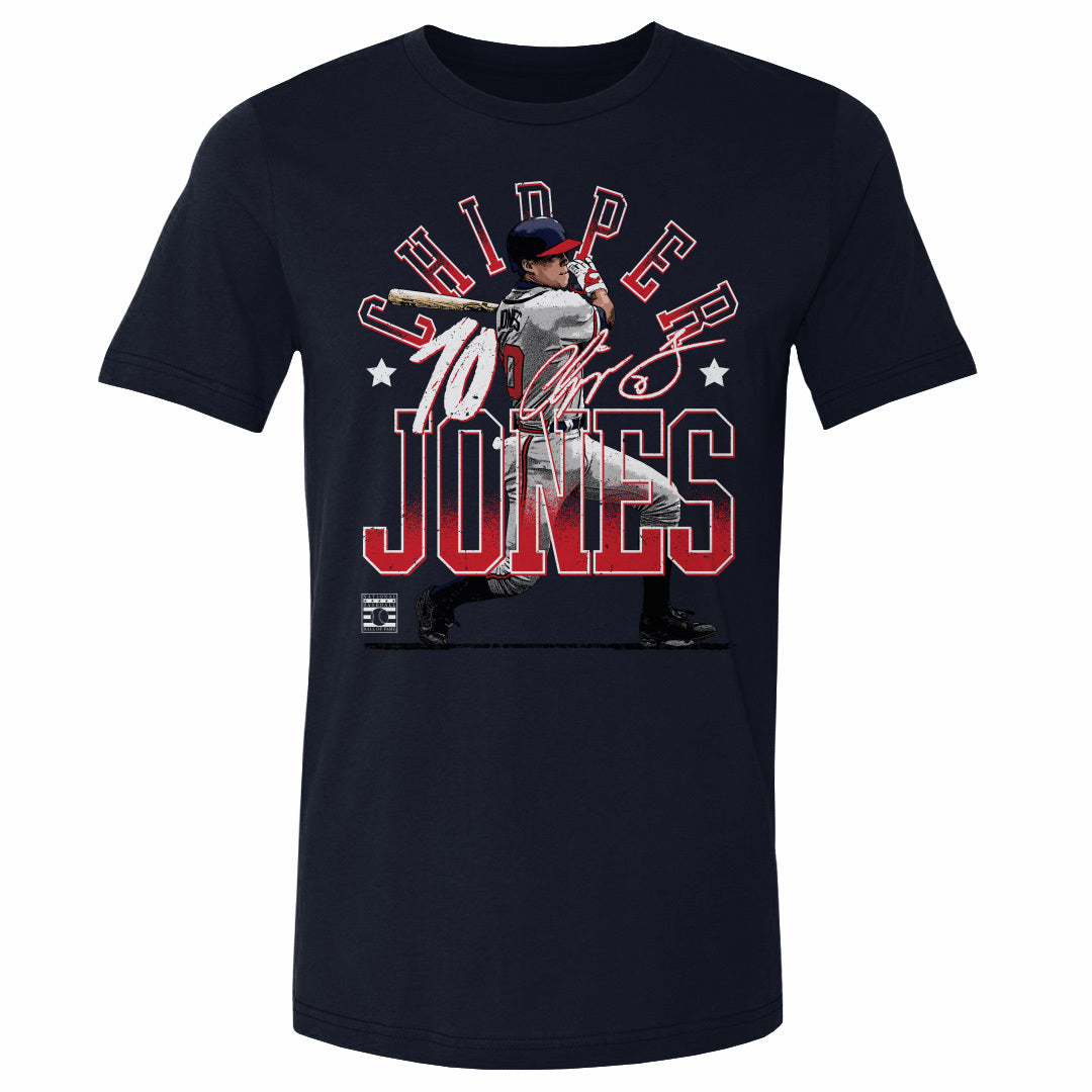 Chipper Jones Atlanta Arch WHT