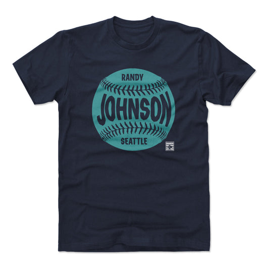 Randy Johnson Seattle Baseball WHT Mens T Shirt 500 Level Officially Licensed Fan Gear