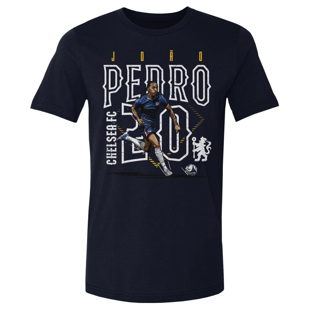 Joao Pedro Chelsea FC Outline Number WHT