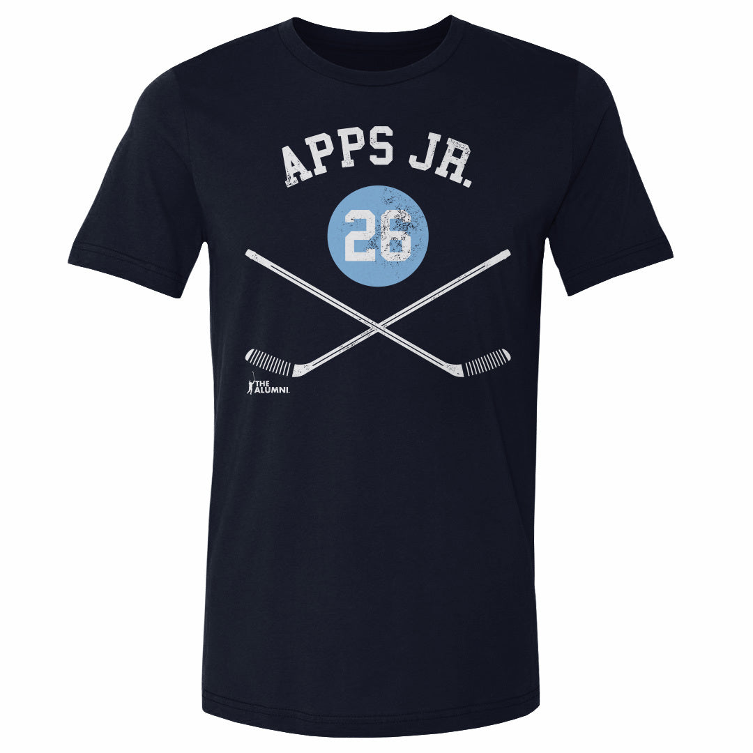 Syl Apps Jr. Pittsburgh 26 Sticks WHT