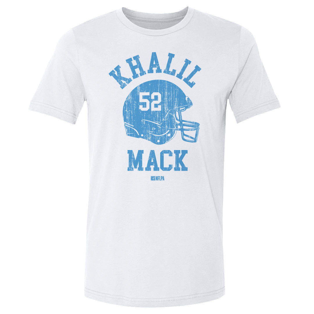 Khalil Mack Los Angeles C Helmet Font
