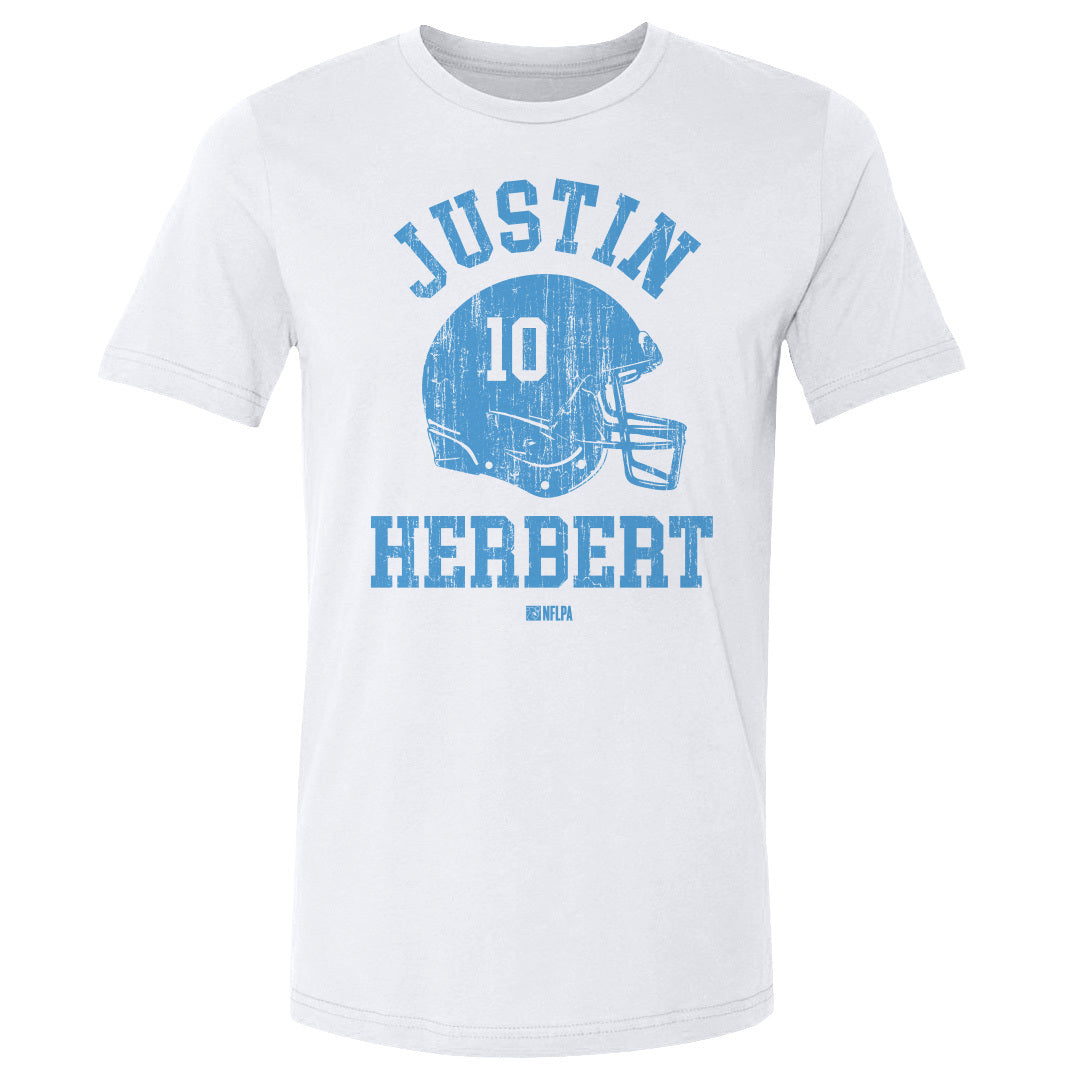 Justin Herbert Los Angeles C Helmet Font