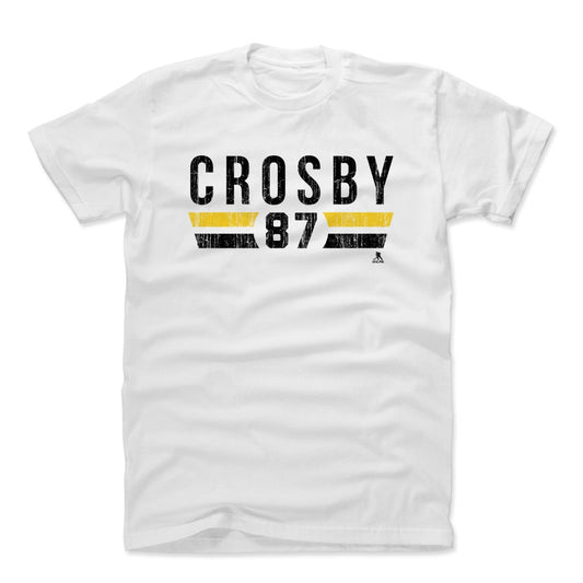 Sidney Crosby Font YK Mens T Shirt 500 Level Officially Licensed Fan Gear