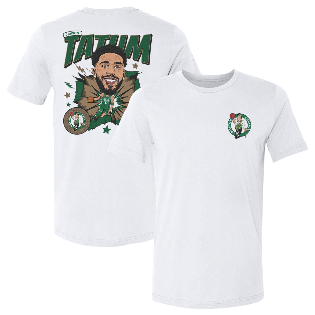 Jayson Tatum Boston Celtics Caricature F&B