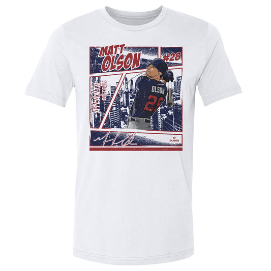 Matt Olson Atlanta Comic Mens T Shirt 500 Level Officially Licensed Fan Gear