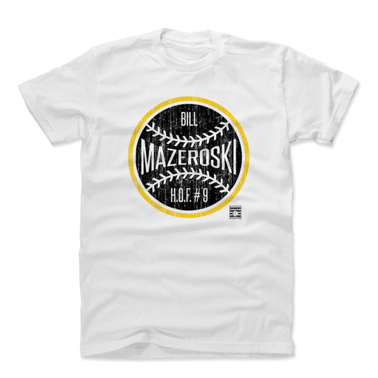 Bill Mazeroski Ball K Mens T Shirt 500 Level Officially Licensed Fan Gear