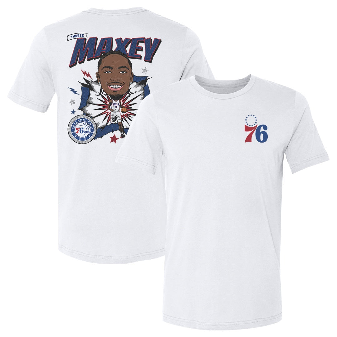 Tyrese Maxey Philadelphia 76ers Caricature F&B