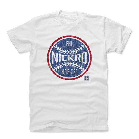 Phil Niekro Ball B Mens T Shirt 500 Level Officially Licensed Fan Gear