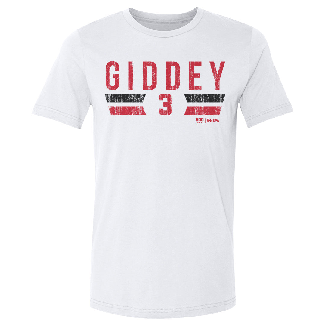 Josh Giddey Chicago Bulls Font