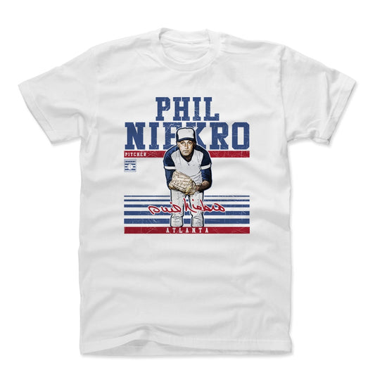 Phil Niekro Sport B Mens T Shirt 500 Level Officially Licensed Fan Gear