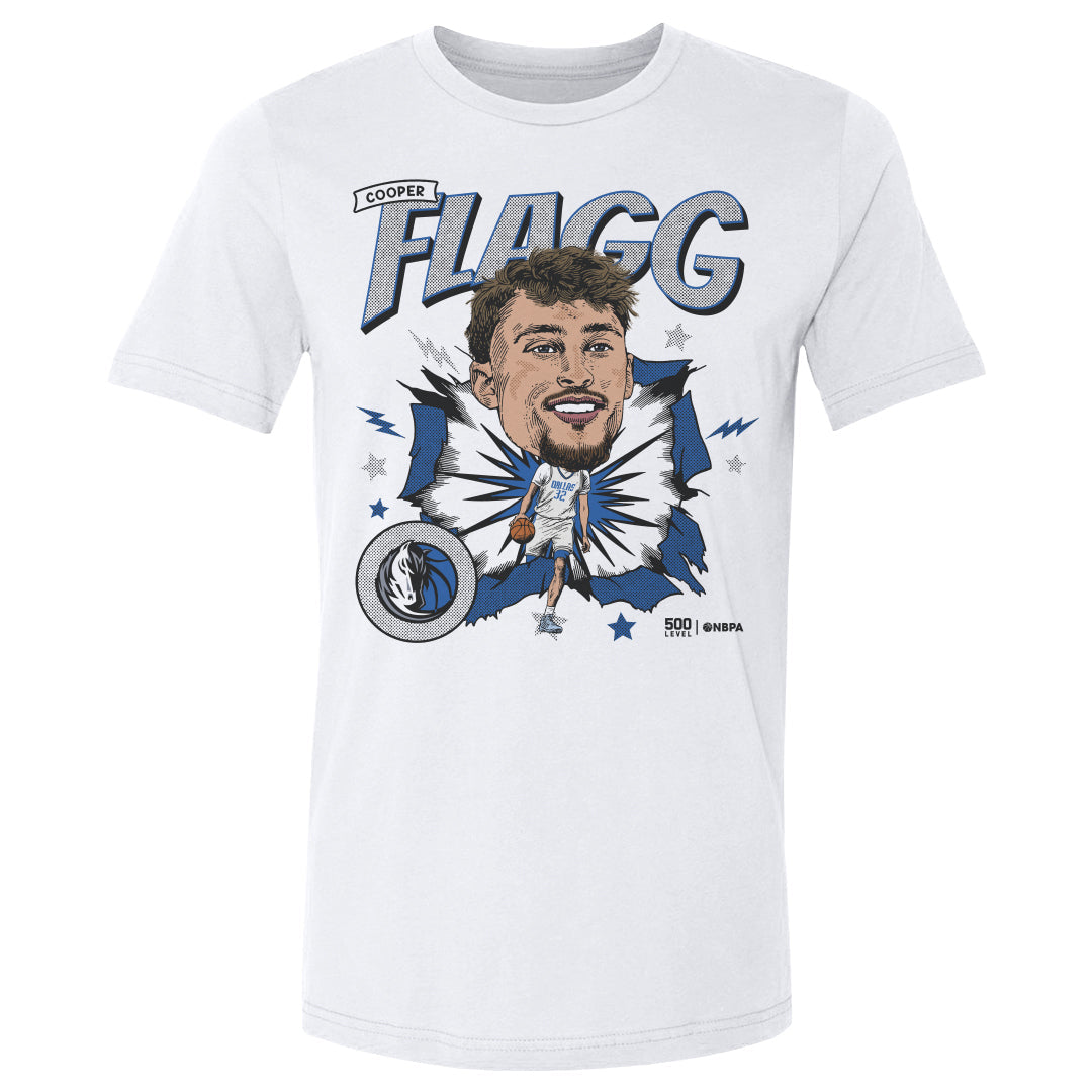 Cooper Flagg Dallas Mavericks Caricature
