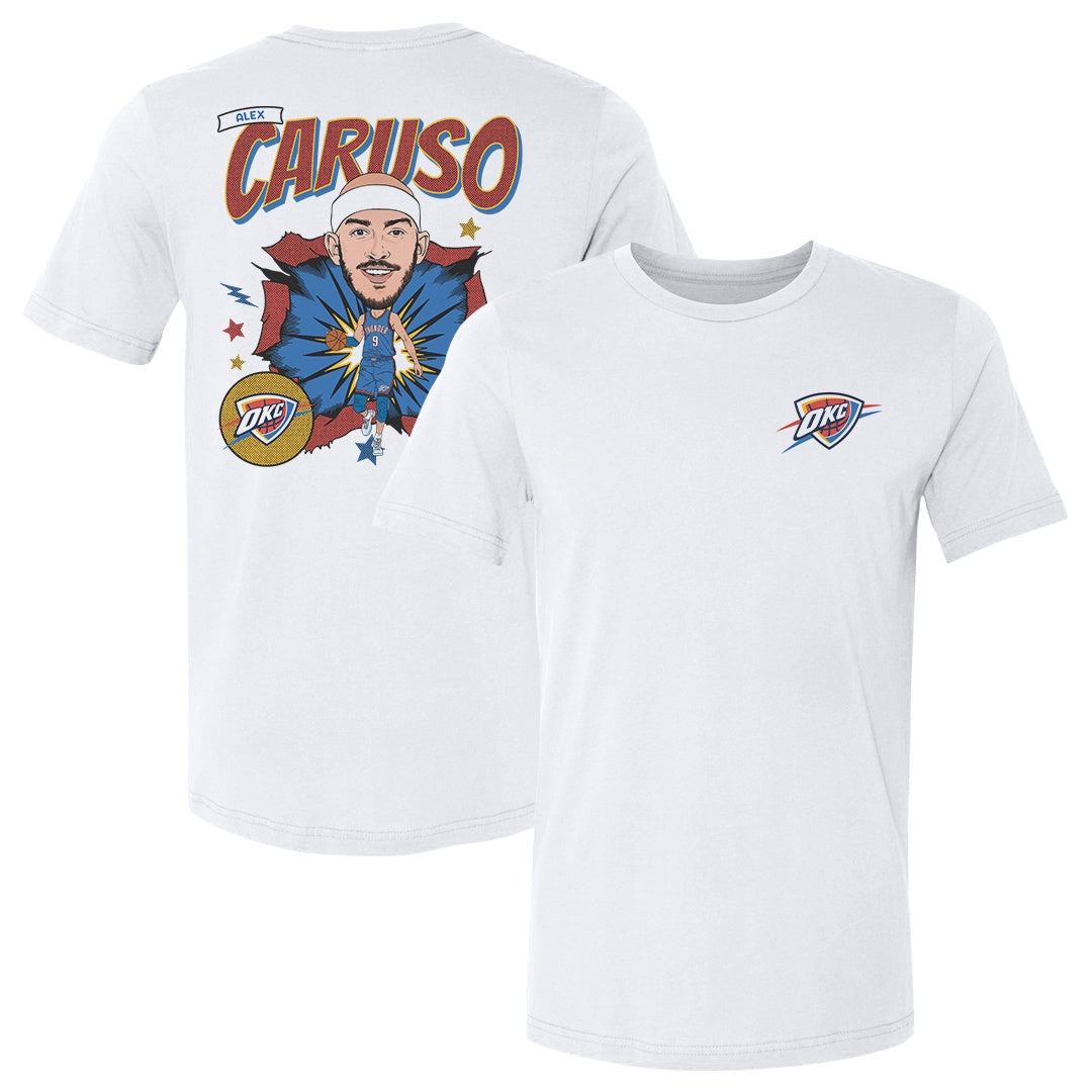 Alex Caruso Oklahoma City Thunder Caricature F&B
