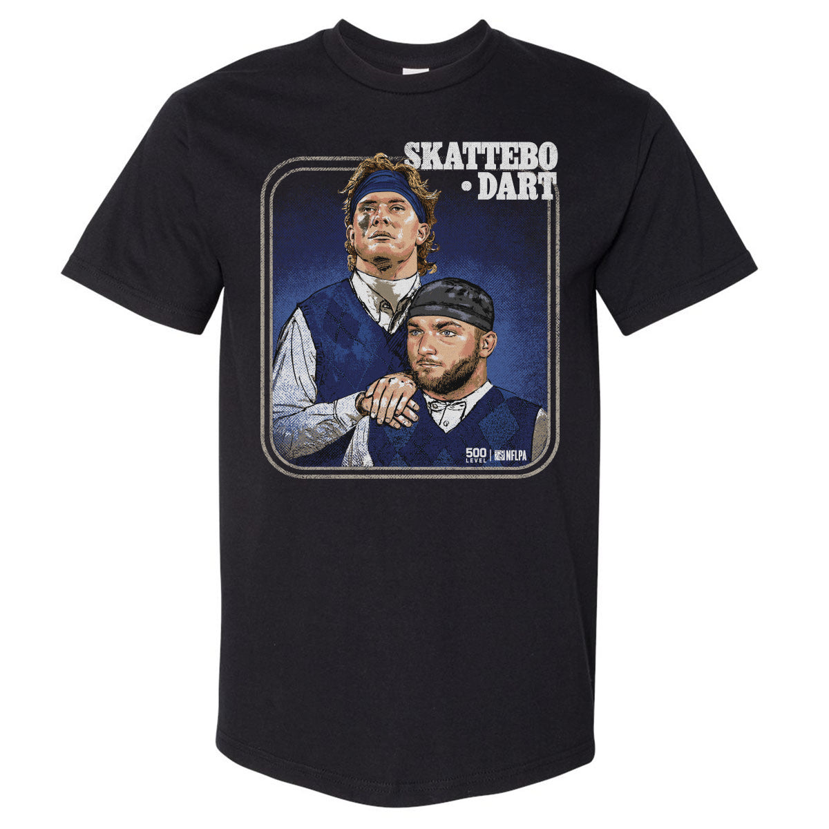 Jaxson Dart & Cam Skattebo New York G Step Brothers WHT