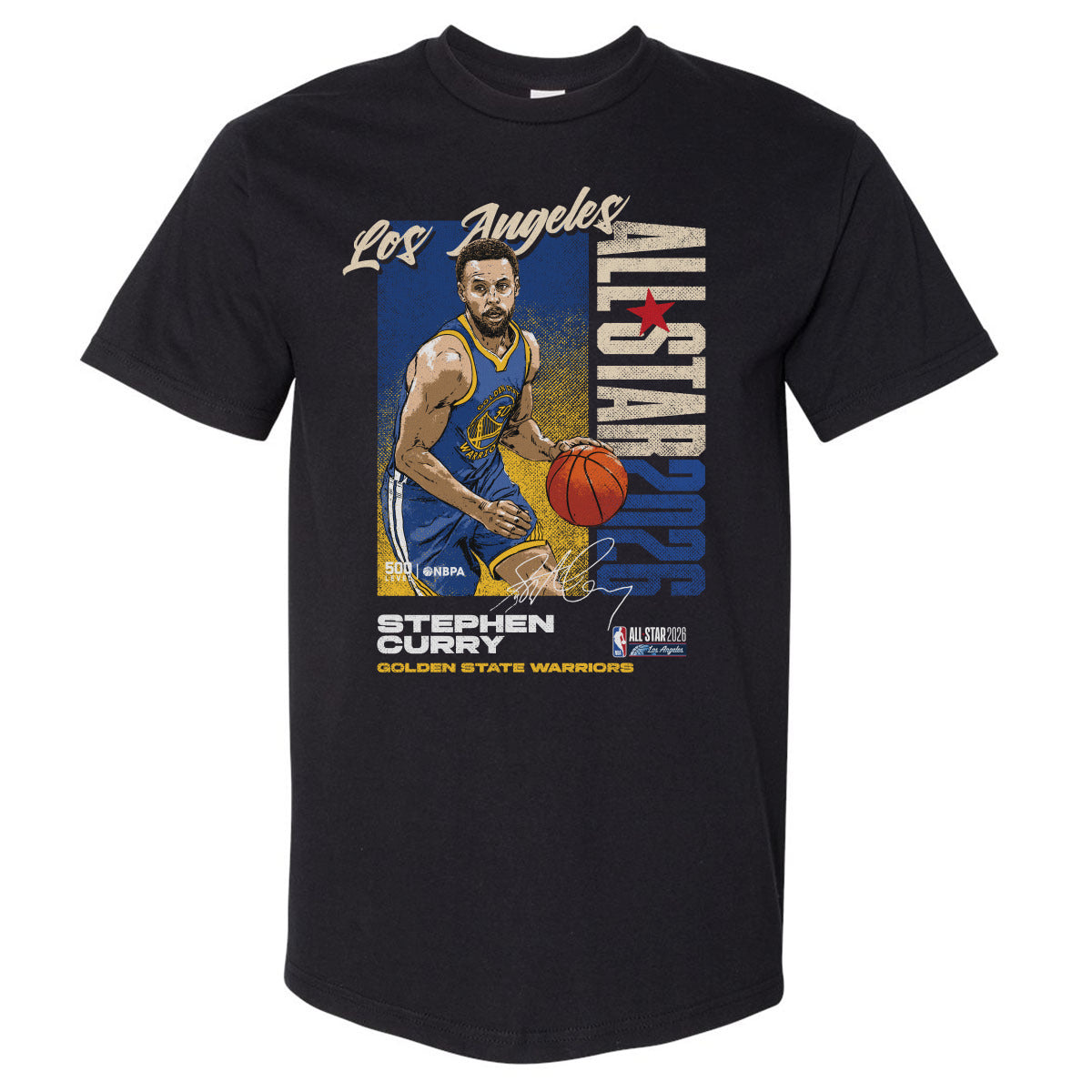 Steph Curry Golden State Warriors 2026 NBA All-Star Vertical WHT