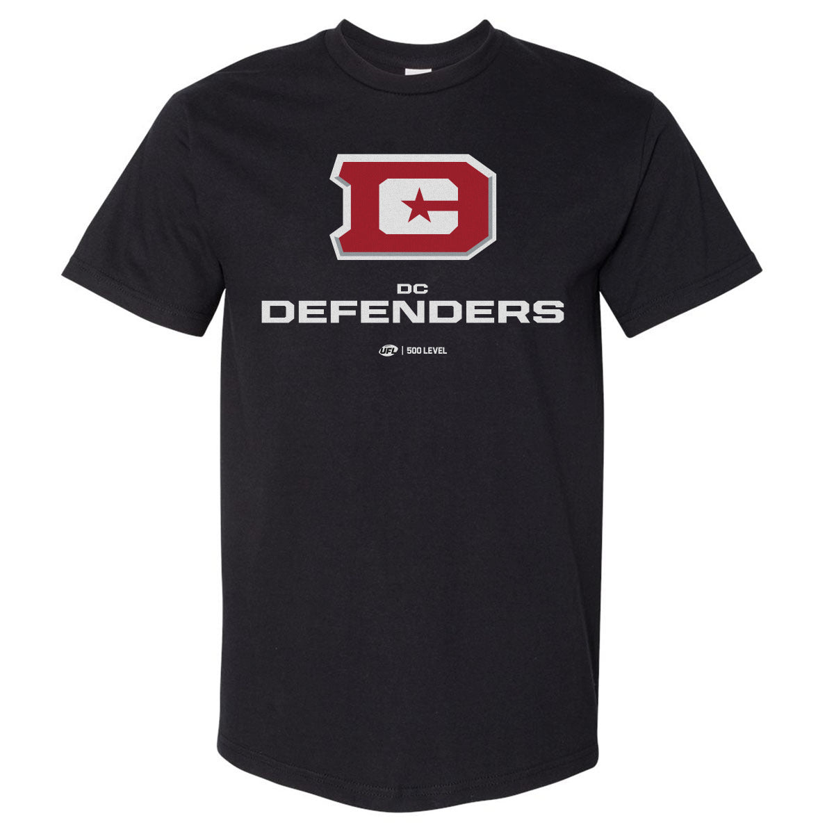 DC Defenders Primary Logo WHT