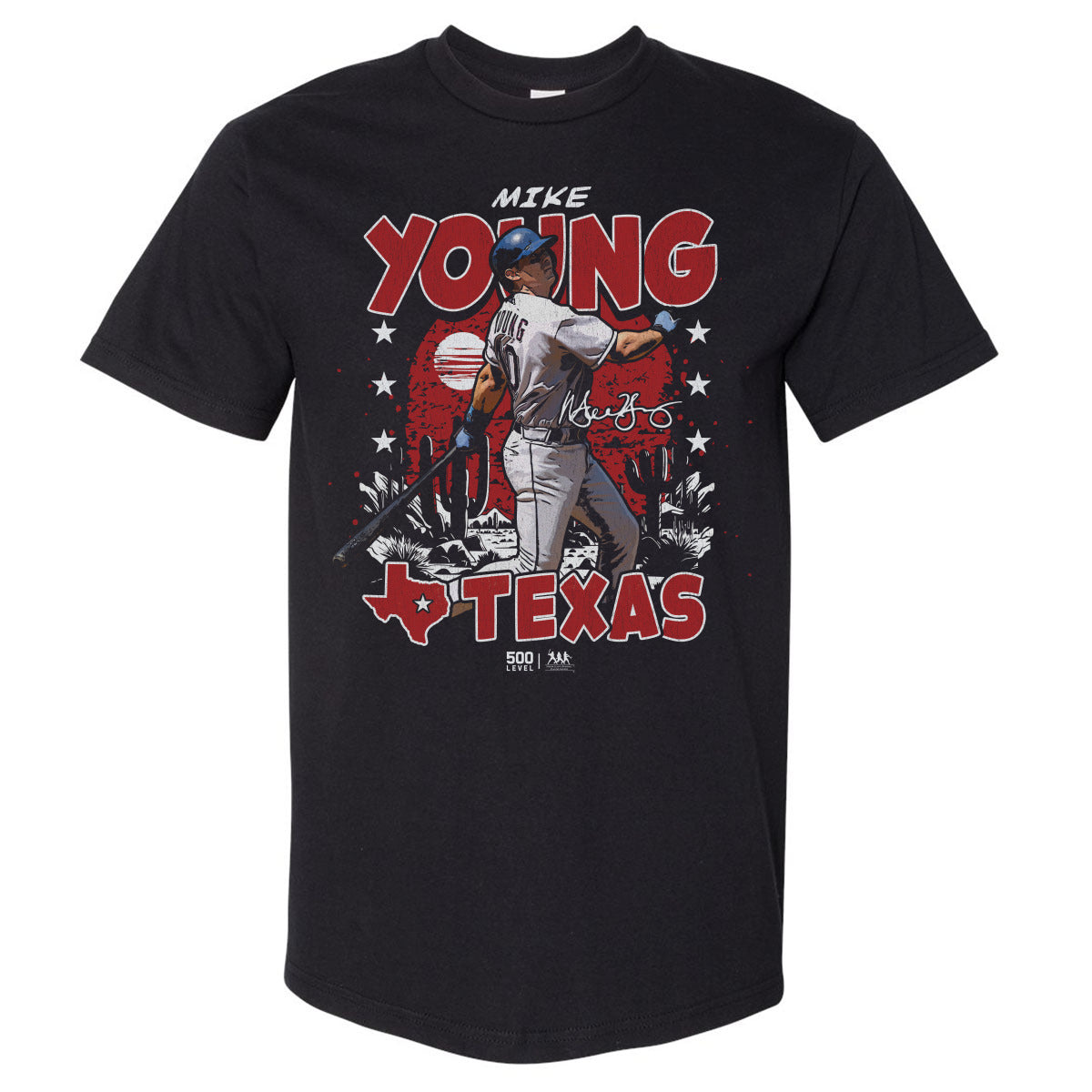 Michael Young Texas Gritty WHT