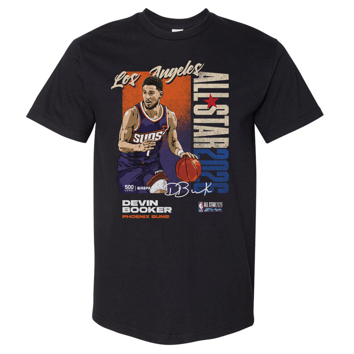 Devin Booker Phoenix Suns 2026 NBA All-Star Vertical WHT
