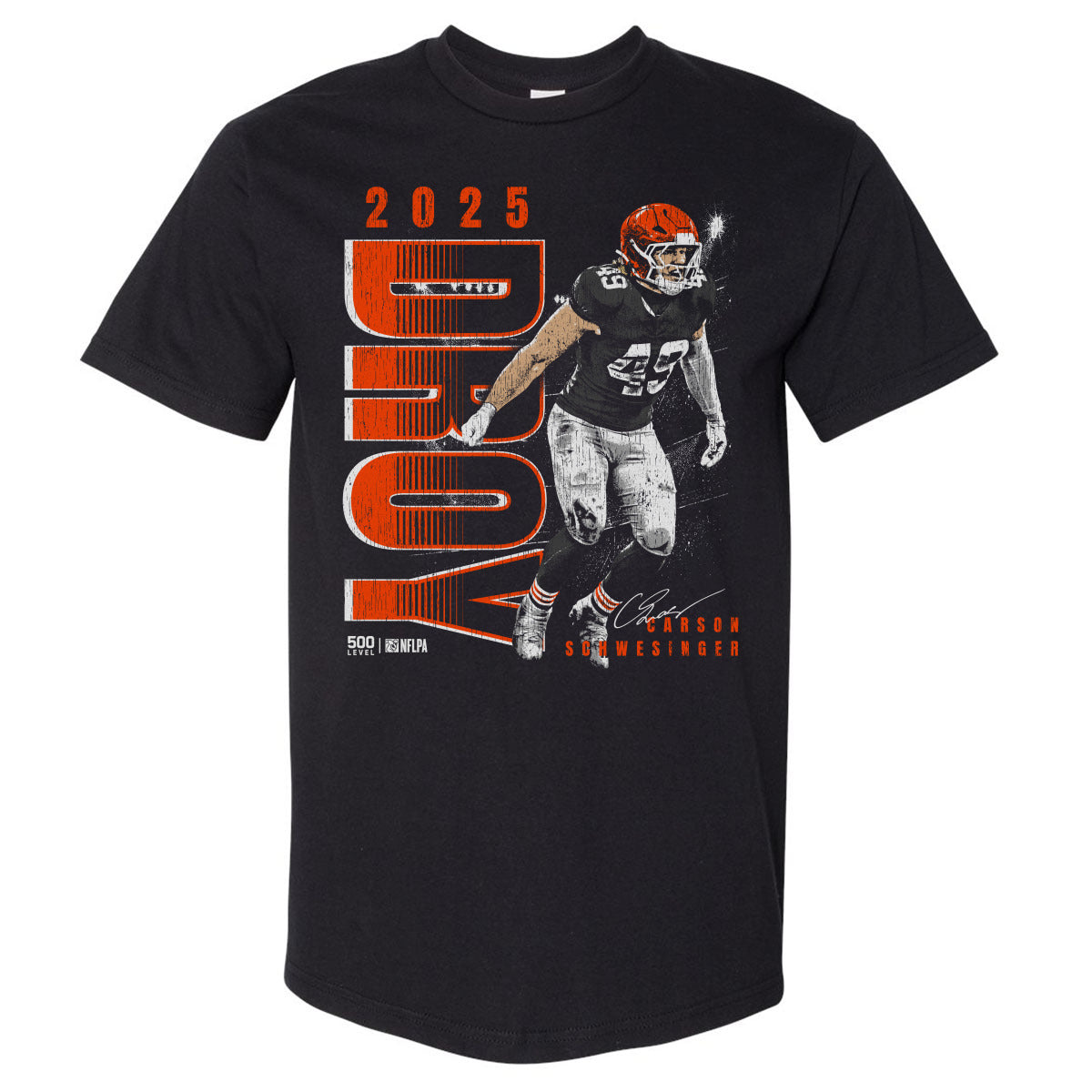 Carson Schwesinger Cleveland 2025 DROY WHT