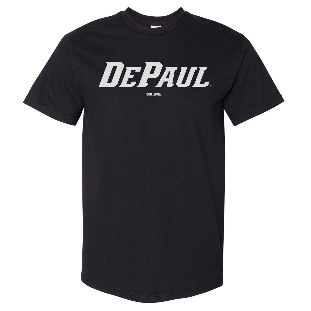 DePaul Blue Demons Wordmark White WHT