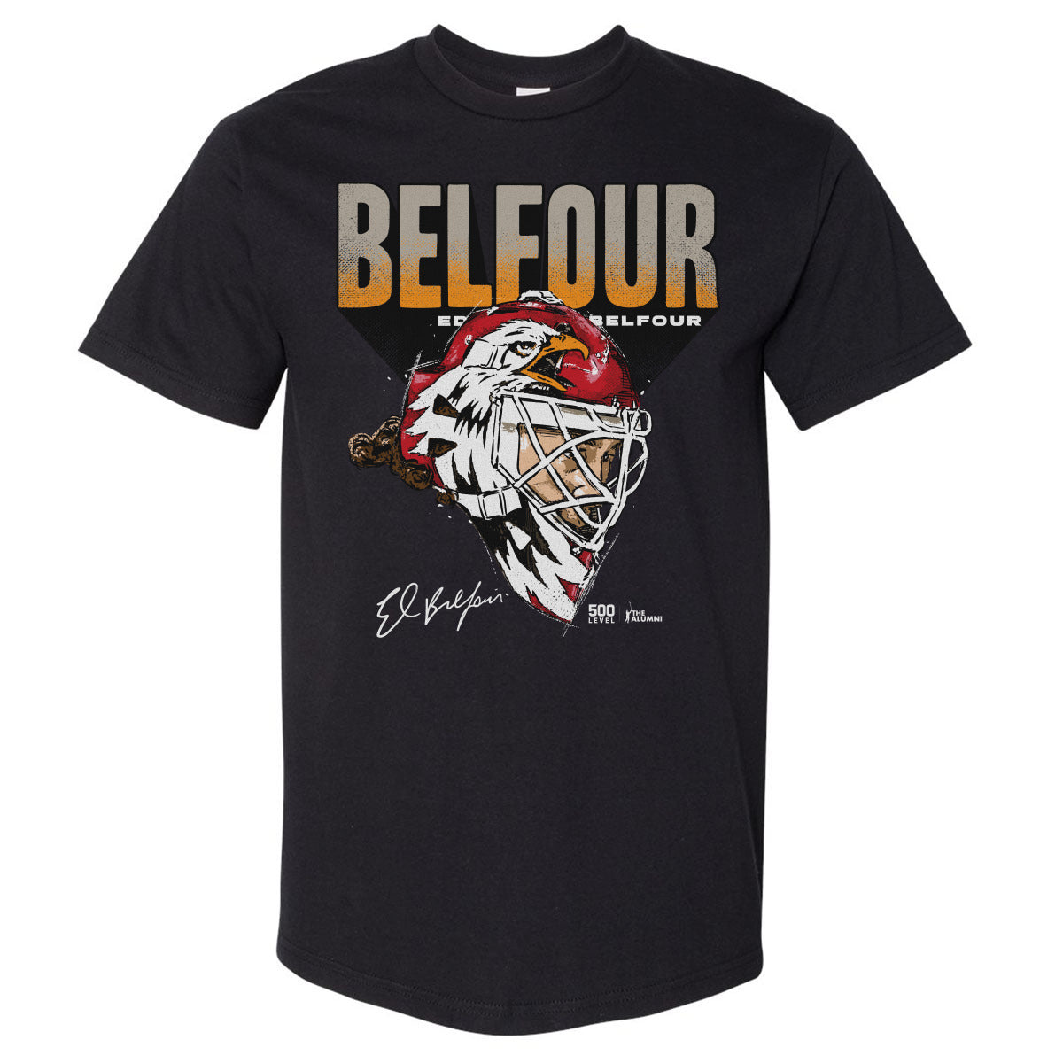 Ed Belfour Chicago Eagle Mask WHT