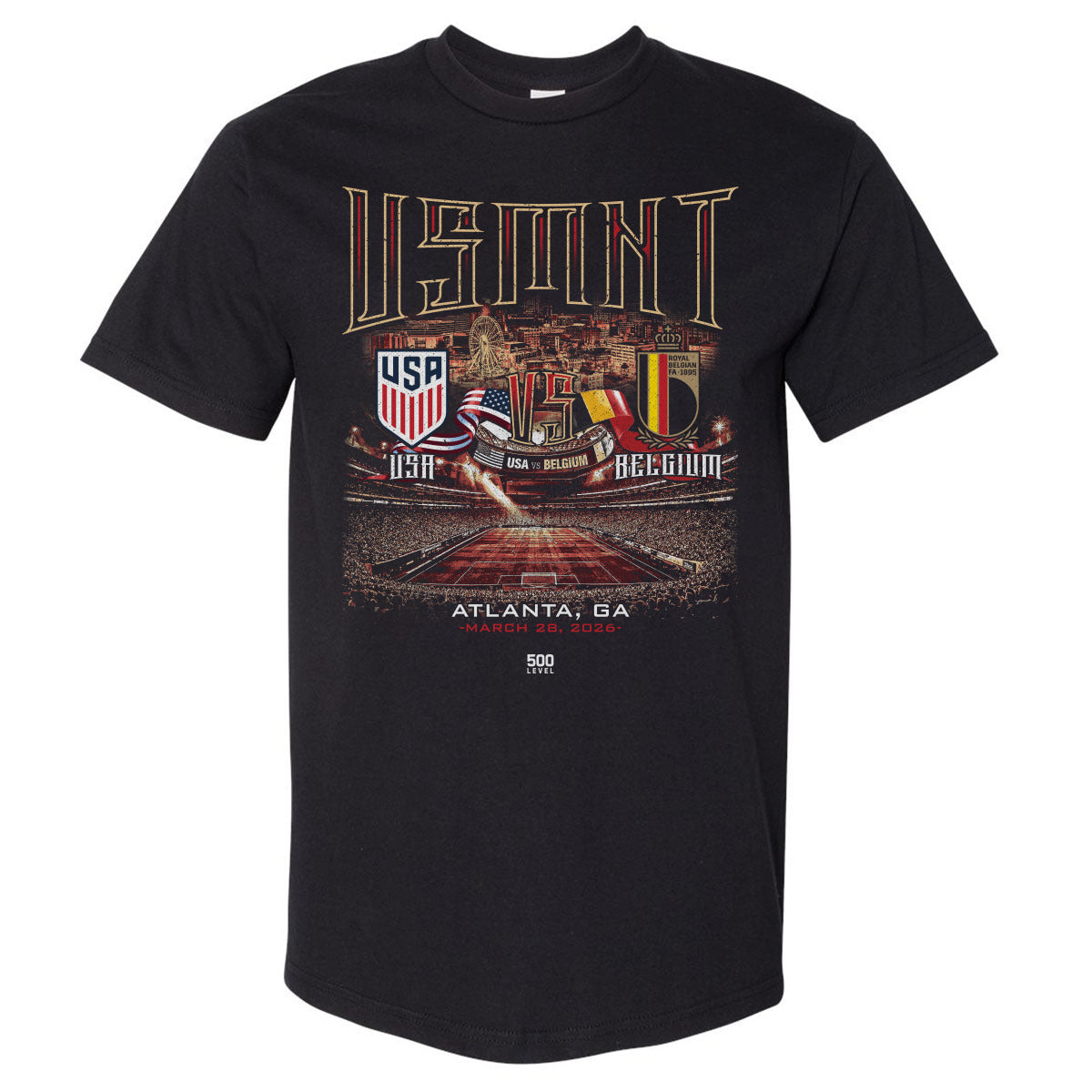 USMNT Vs. Belgium 2026 Match Up WHT