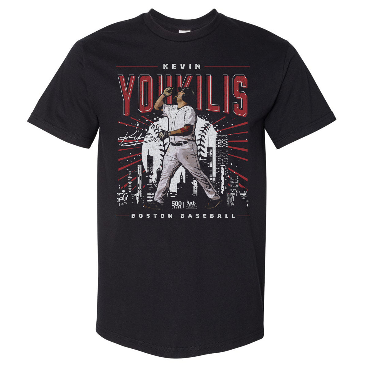 Kevin Youkilis Boston Gritty WHT