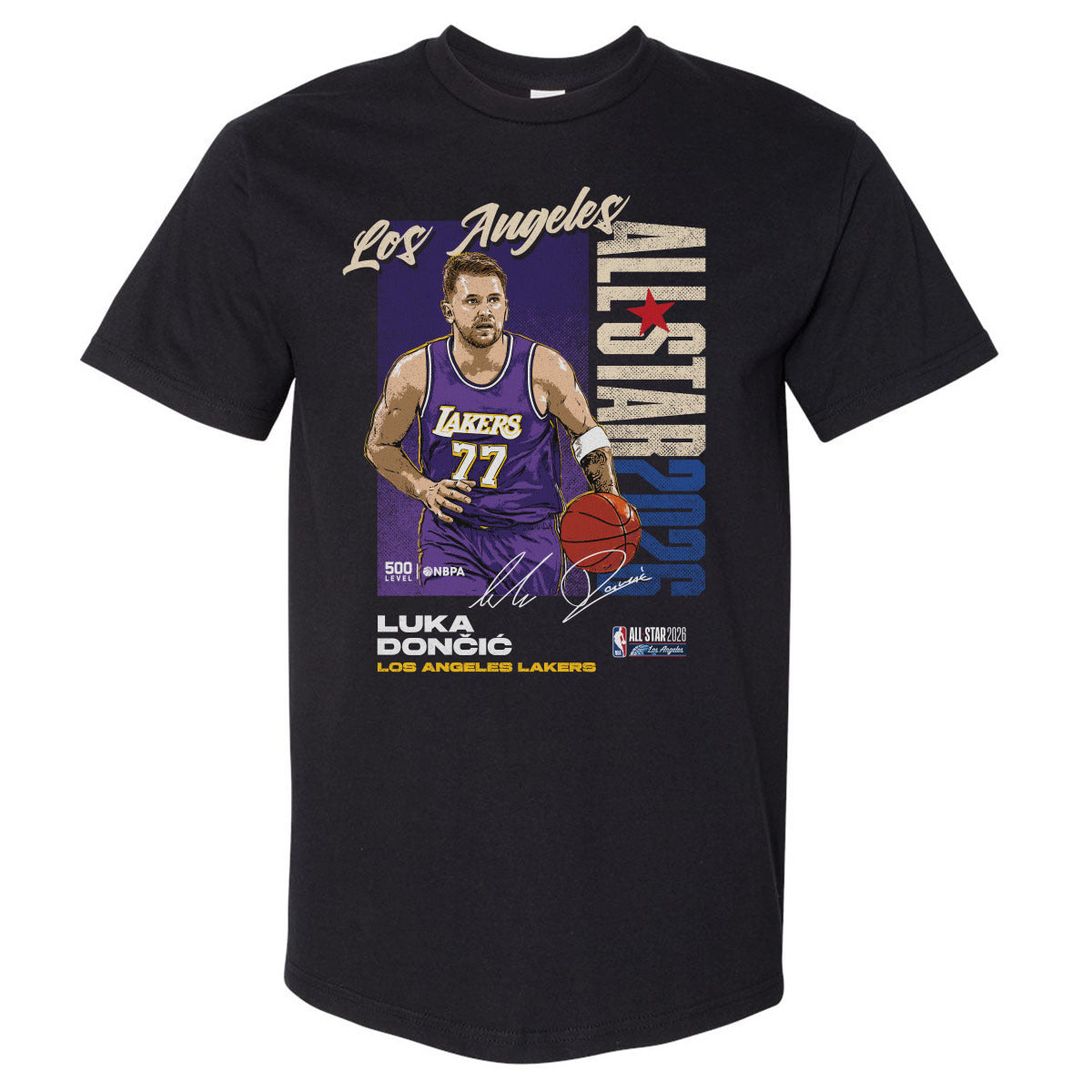 Luka Doncic Los Angeles Lakers 2026 NBA All-Star Vertical WHT