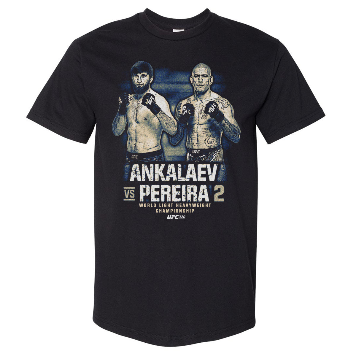 UFC 320 Ankalaev Vs. Pereira 2 Bitmap WHT