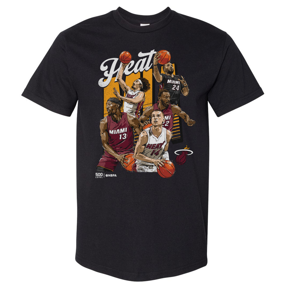 Miami Heat 2026 Starting 5 WHT