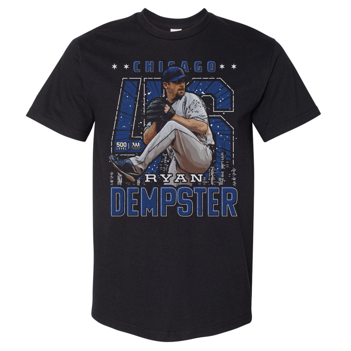 Ryan Dempster Chicago C Gritty WHT