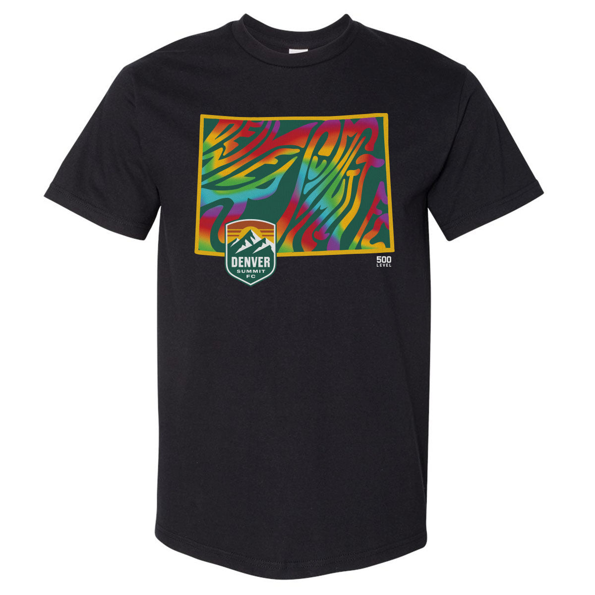 Denver Summit FC Groovy Pride State WHT