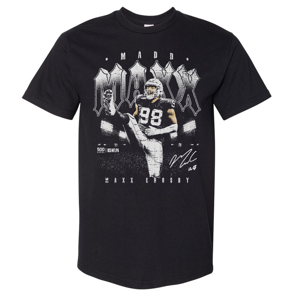 Maxx Crosby Las Vegas Celebration WHT