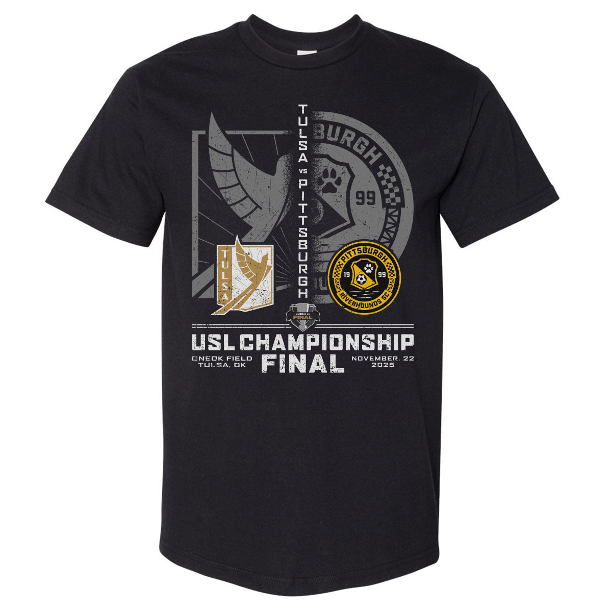 USL Championship Final FC Tulsa Vs. Pittsburgh Riverhounds SC WHT