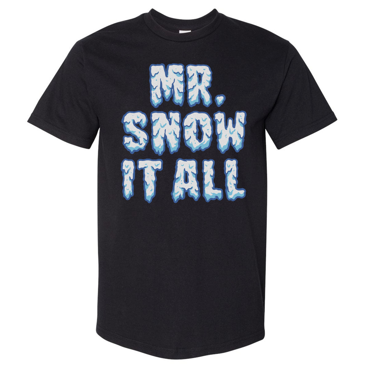 Christmas Mr. Snow It All WHT