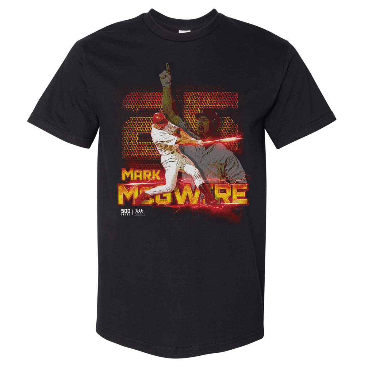 Mark McGwire St. Louis Homer WHT