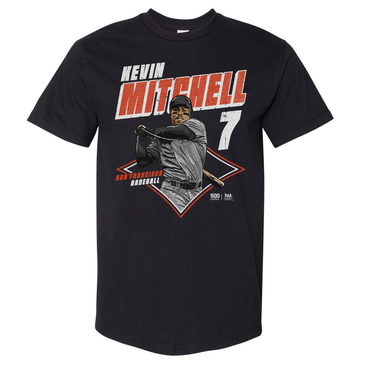 Kevin Mitchell San Francisco Diamond WHT