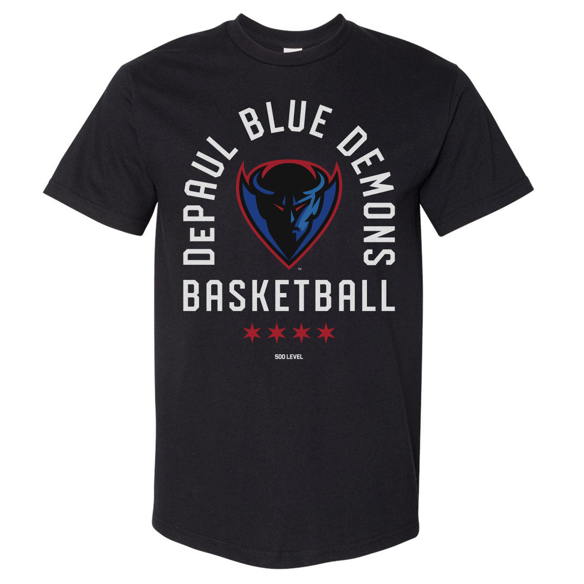 DePaul Blue Demons Basketball Arc WHT