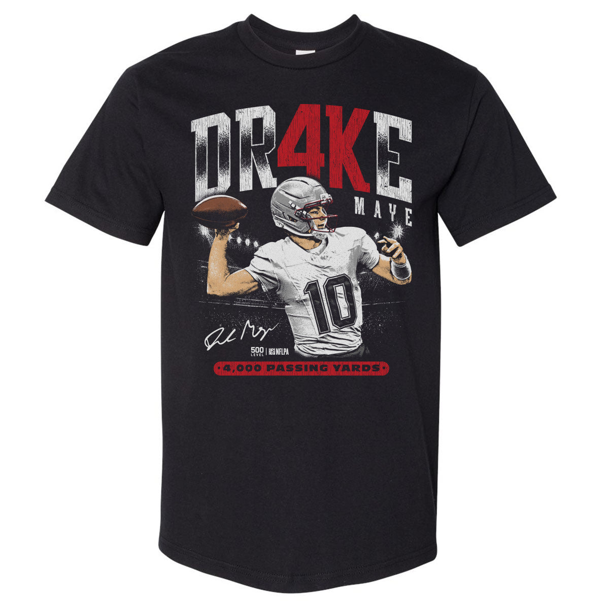 Drake Maye New England 4K WHT