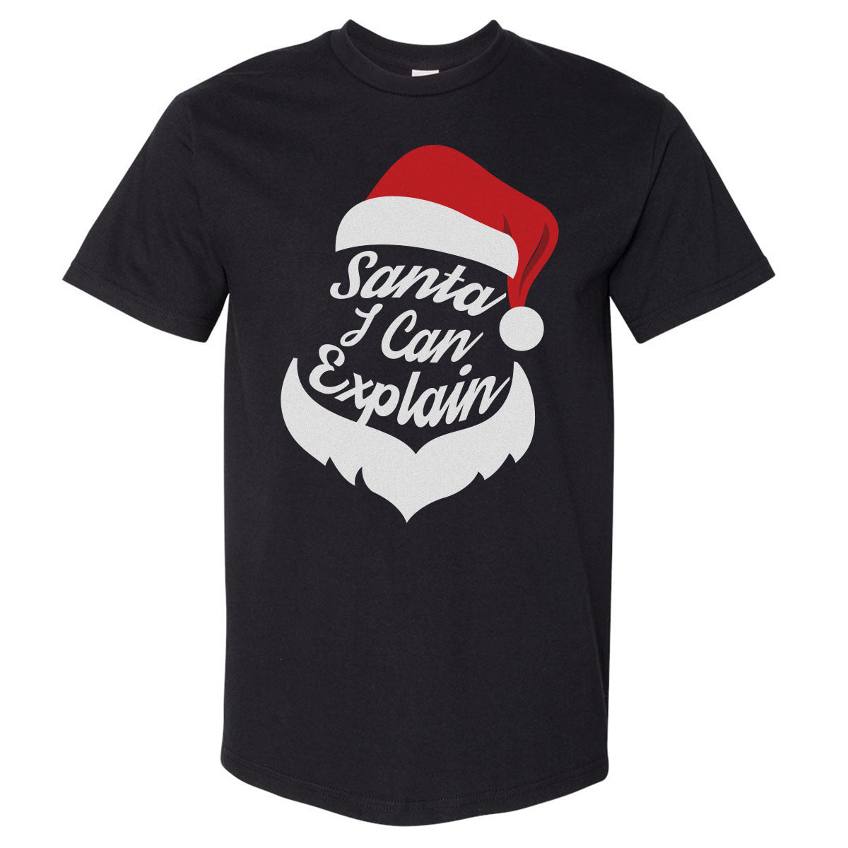 Christmas Santa I Can Explain WHT