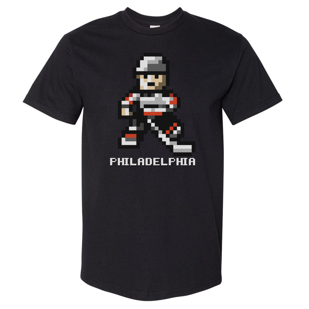 Philadelphia Hockey 8-bit WHT