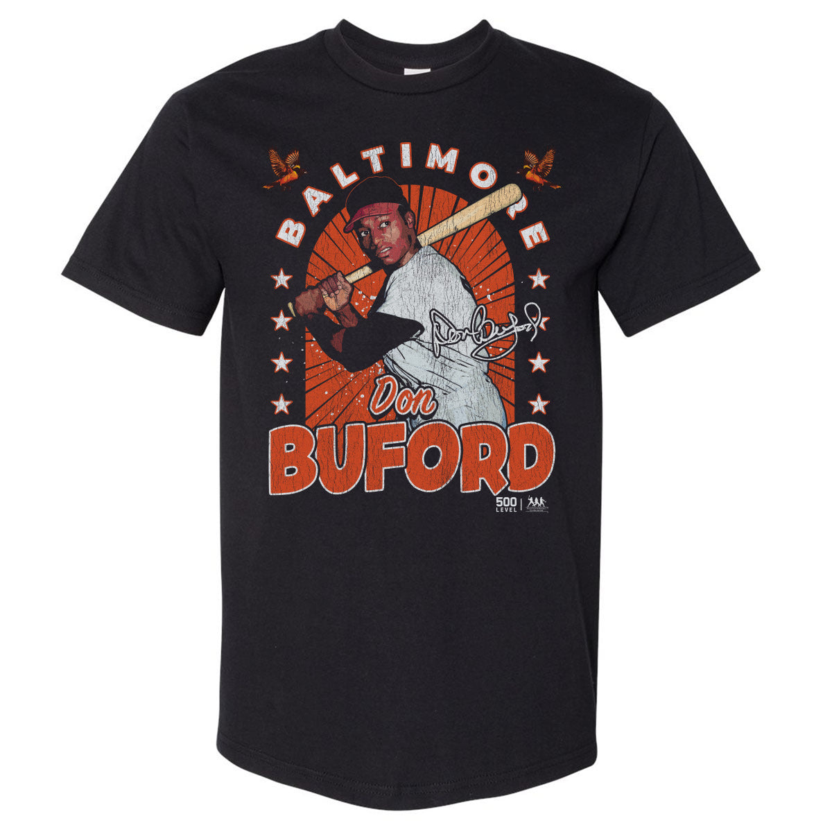 Don Buford Baltimore Gritty WHT