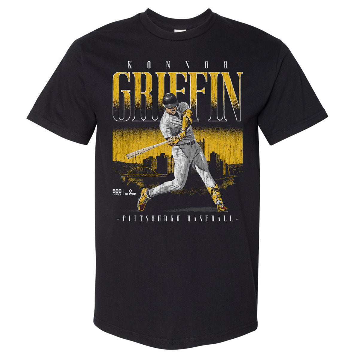 Konnor Griffin Pittsburgh Skyline WHT