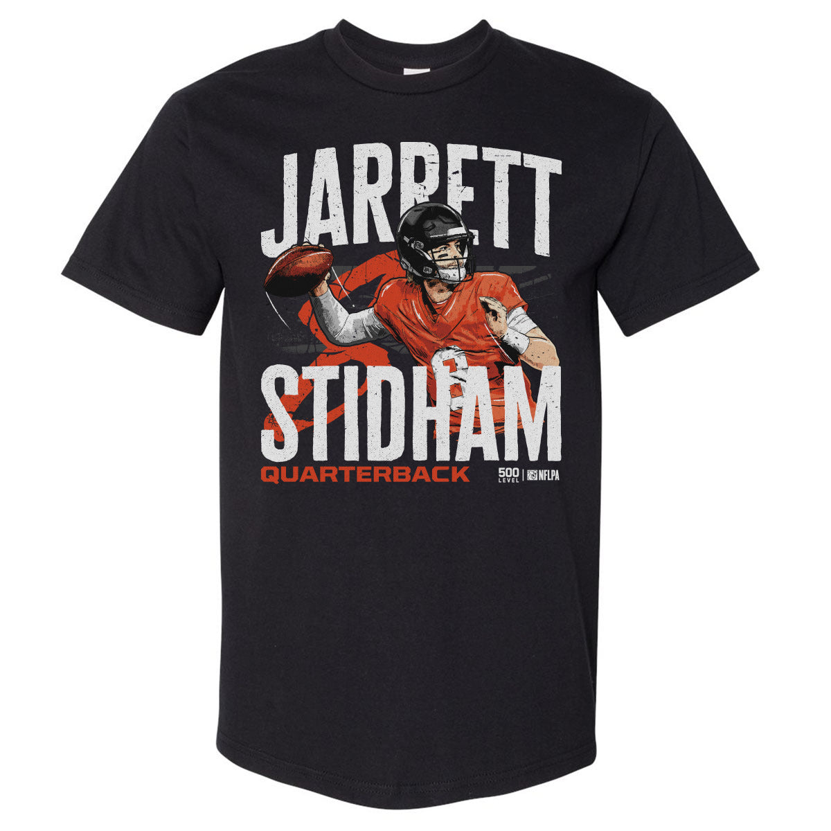 Jarrett Stidham Denver Player Name WHT