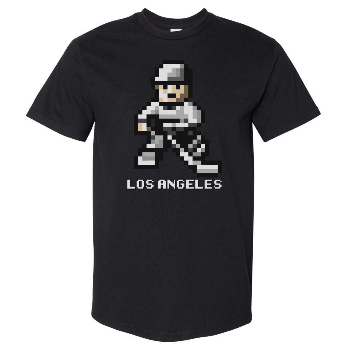 Los Angeles Hockey 8-bit WHT