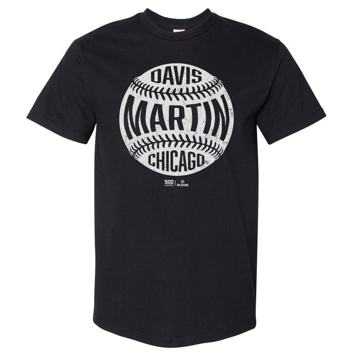 Davis Martin Chicago W Vintage Baseball WHT