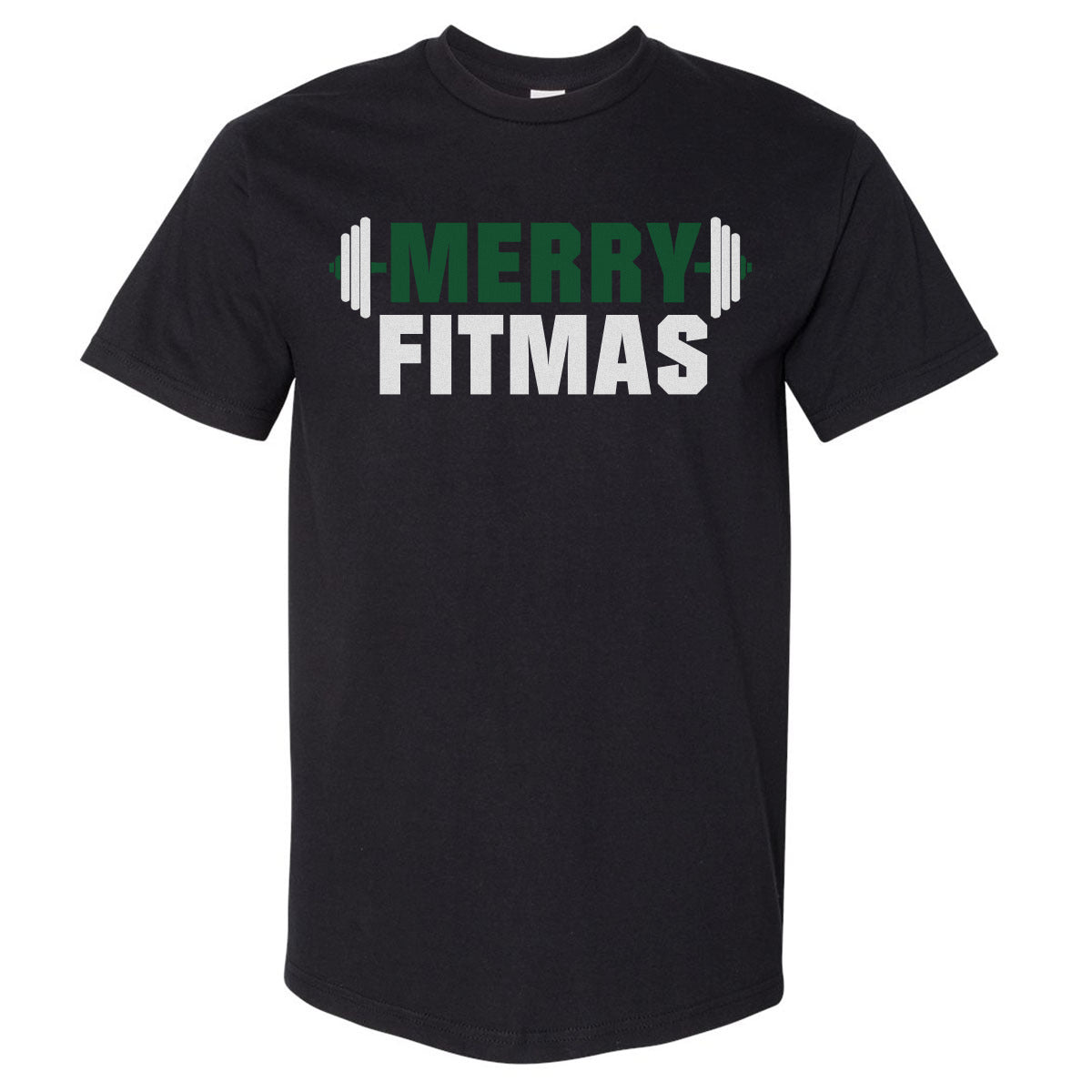 Christmas Merry Fitmas WHT