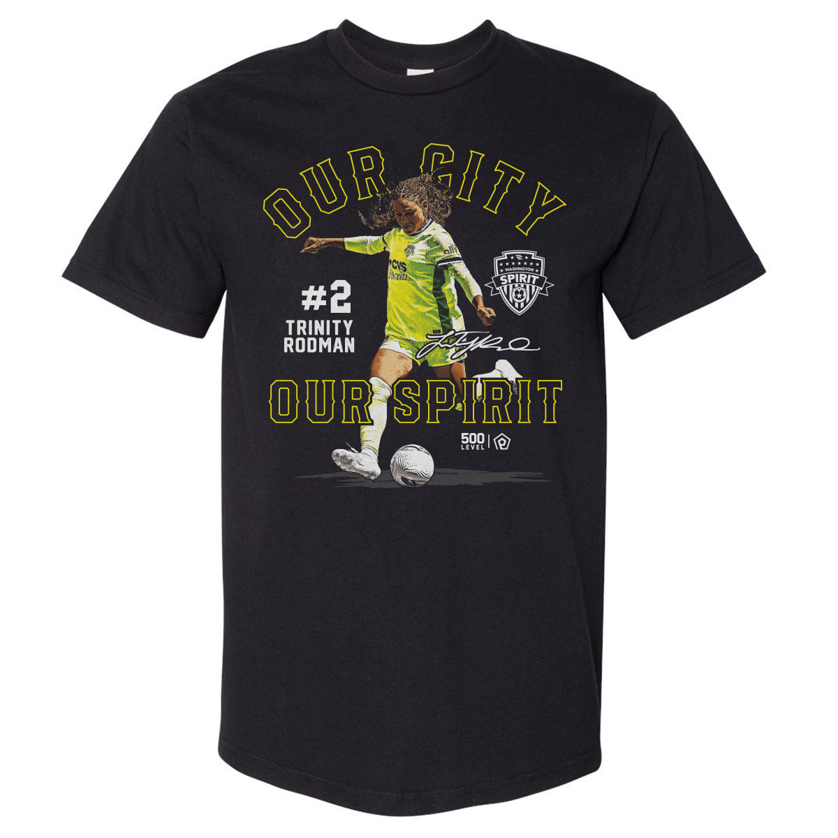 Trinity Rodman Washington Spirit Our City Our Spirit WHT