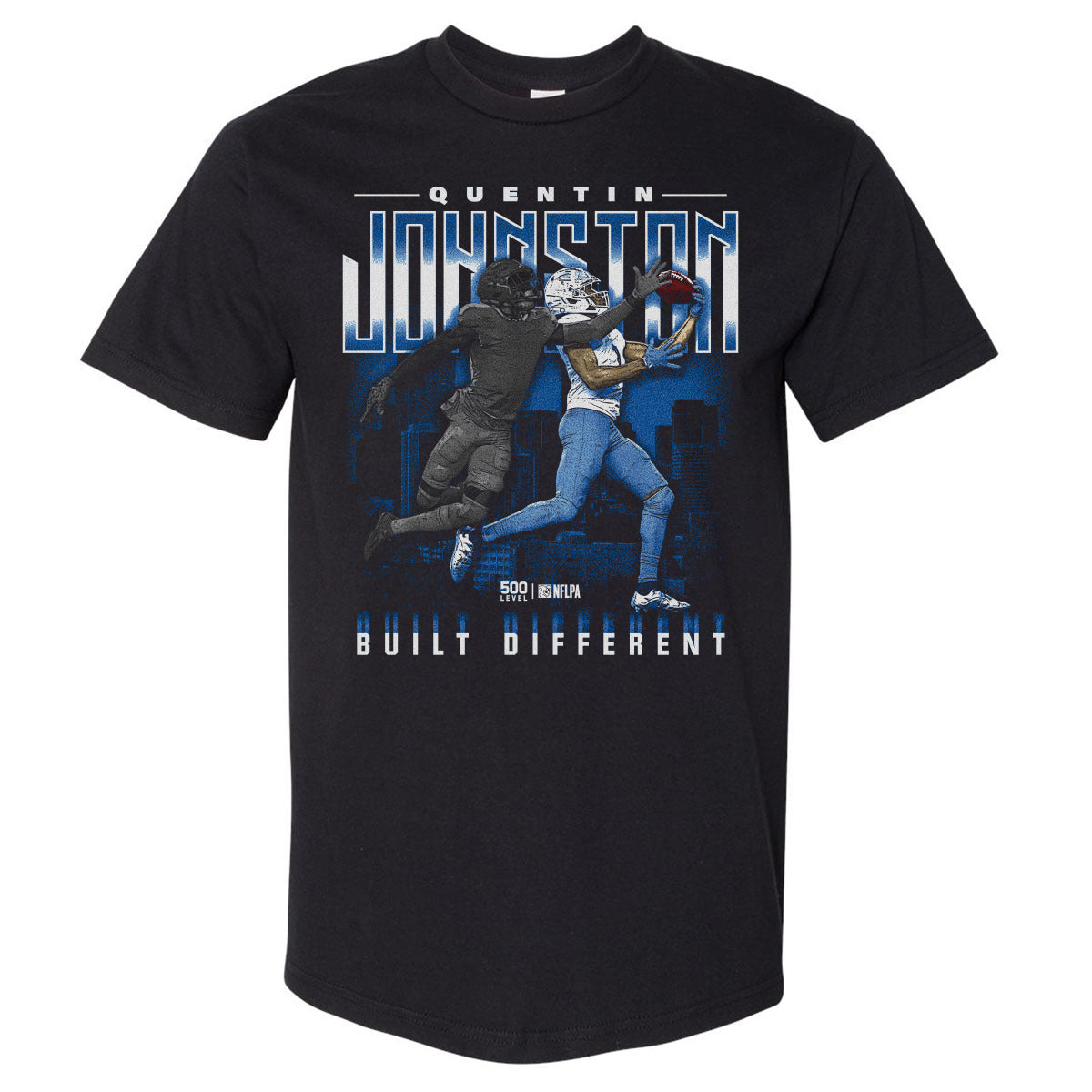 Quentin Johnston Los Angeles C Built Different WHT