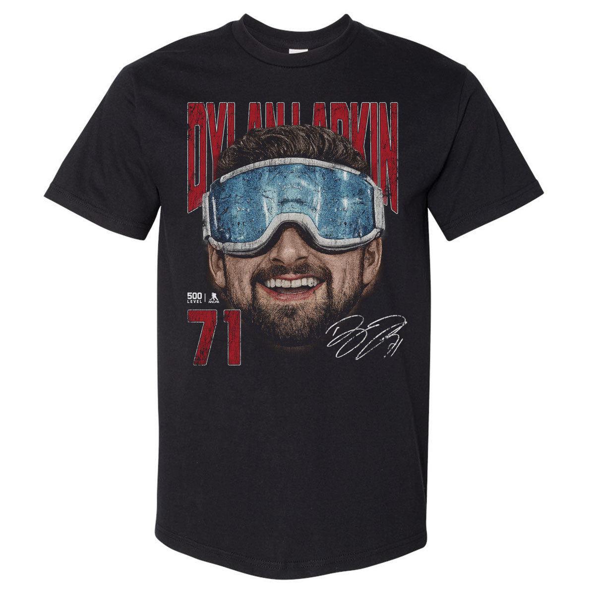 Dylan Larkin Detroit Goggles WHT
