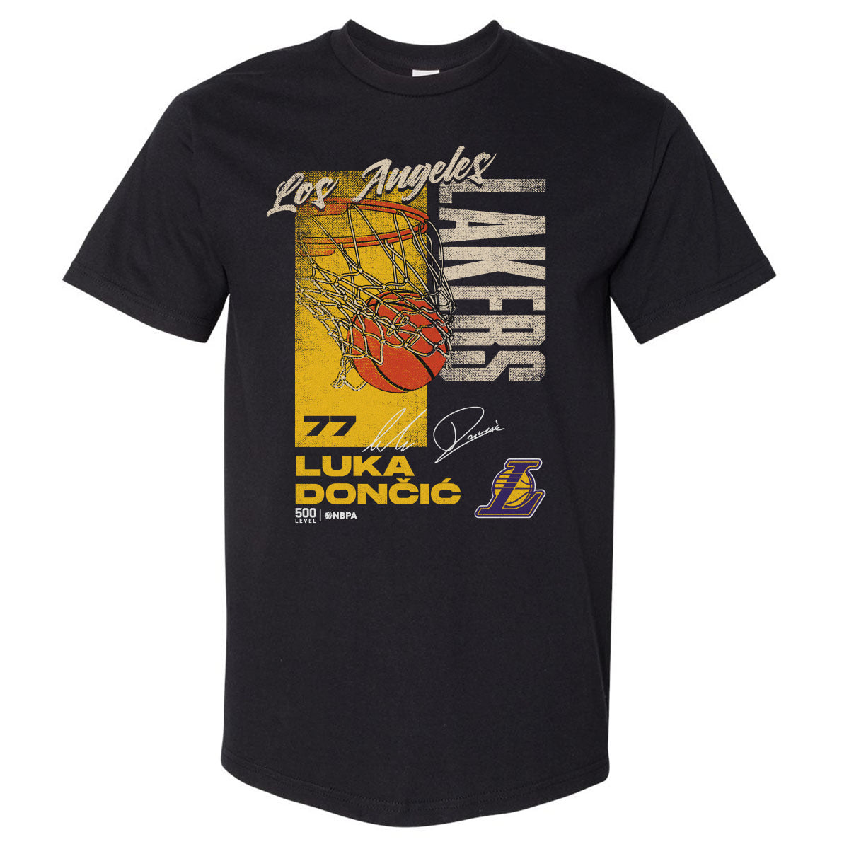 Luka Doncic Los Angeles Lakers All Net WHT